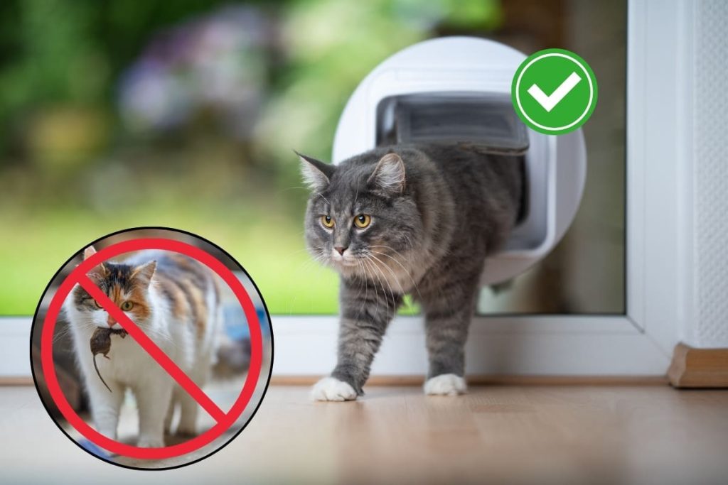 Ces chatières empêchent votre chat de ramener des proies à l'intérieur — free download